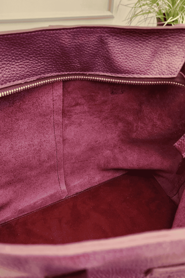 Deri tote bag kadın omuz çantası