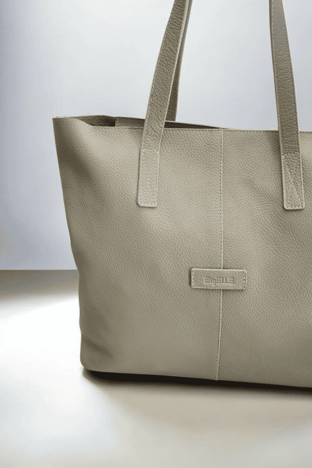 Deri tote bag kadın omuz çantası