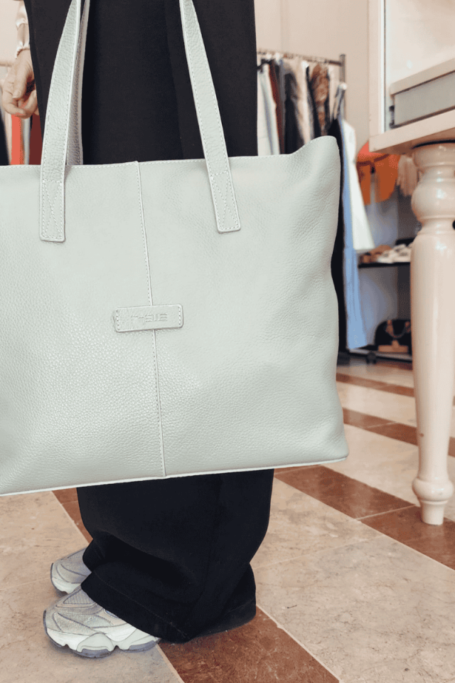 Deri tote bag kadın omuz çantası