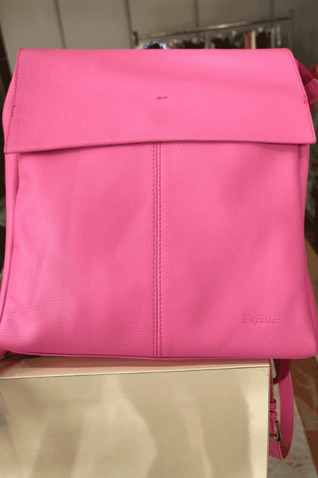 Deri sırt Çantası