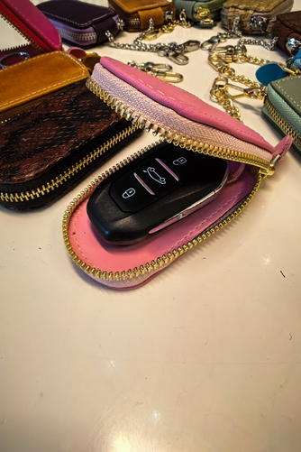 Deri Araba Anahtarlığı