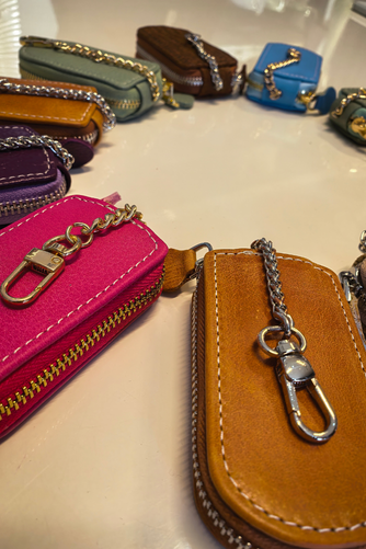 Deri Araba Anahtarlığı