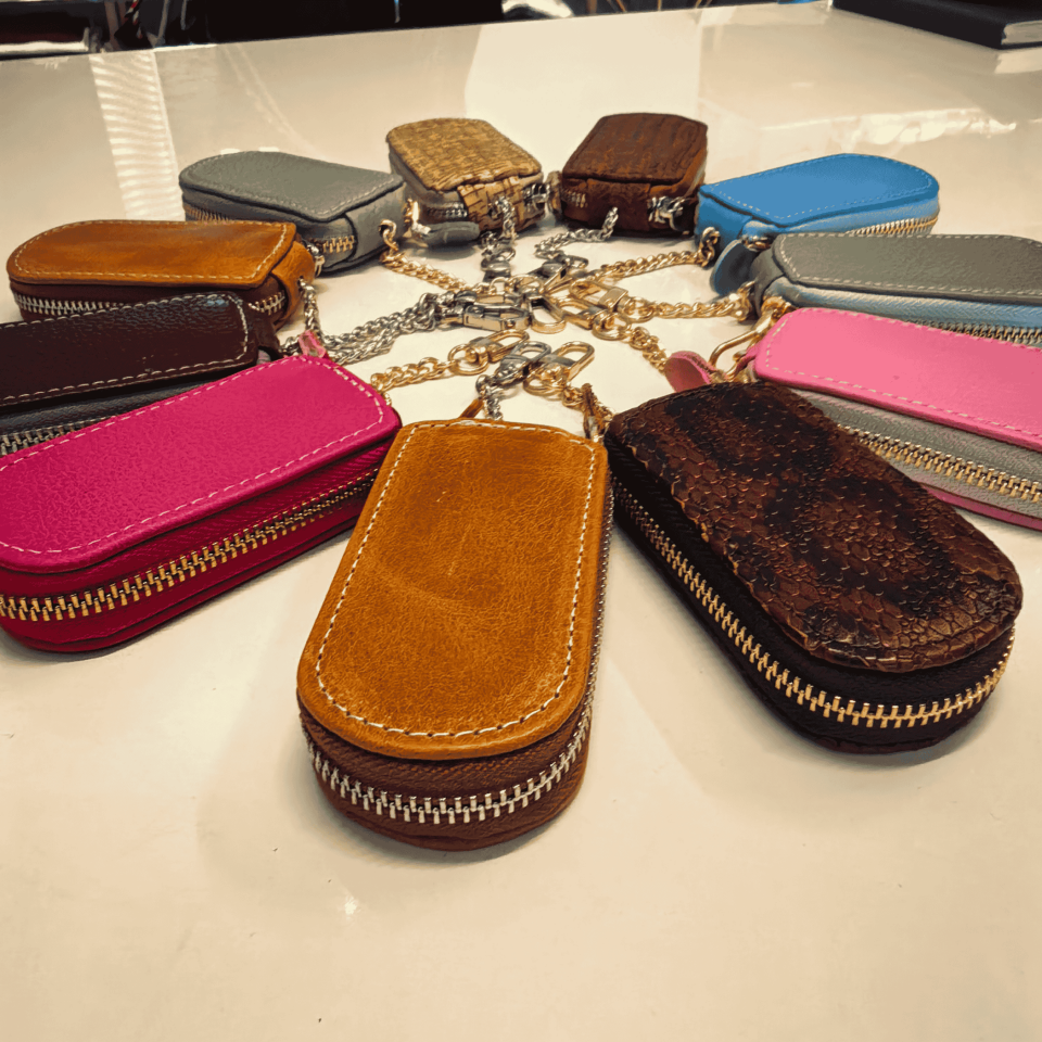 Deri Araba Anahtarlığı